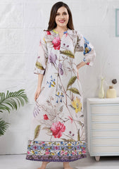 Flora Blush Floral Nightgown