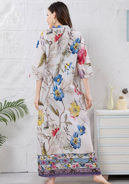 Flora Blush Floral Nightgown